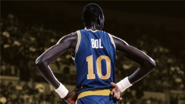 Manute bol warriors hot sale jersey