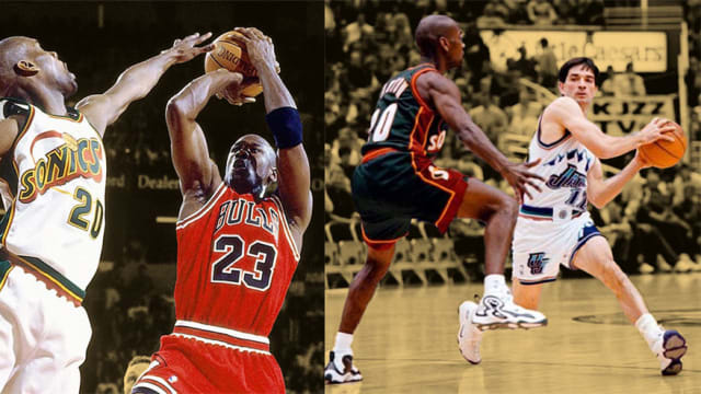 John stockton and michael jordan shop