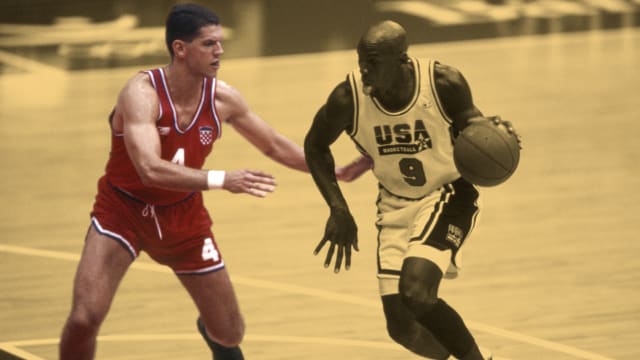Drazen petrovic michael jordan on sale