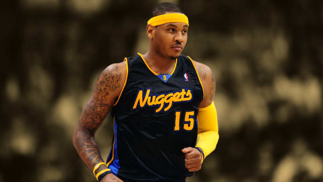 Denver nuggets discount melo jersey