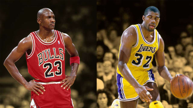 James worthy magic johnson on sale