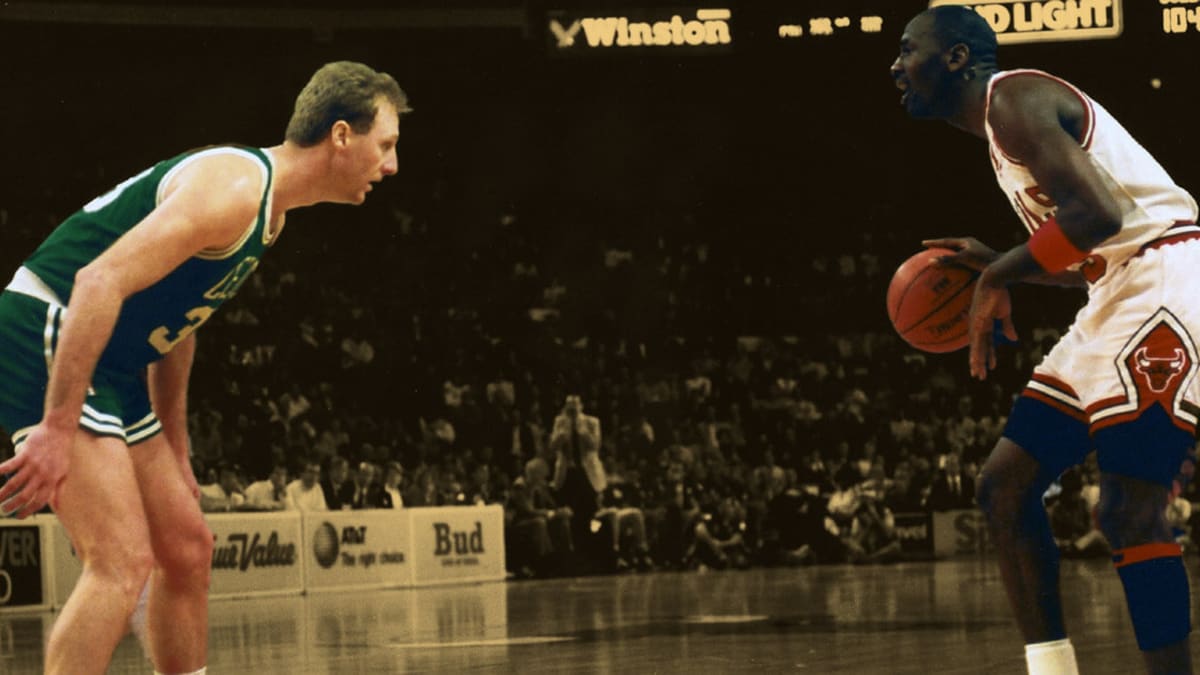 Larry bird michael jordan shop