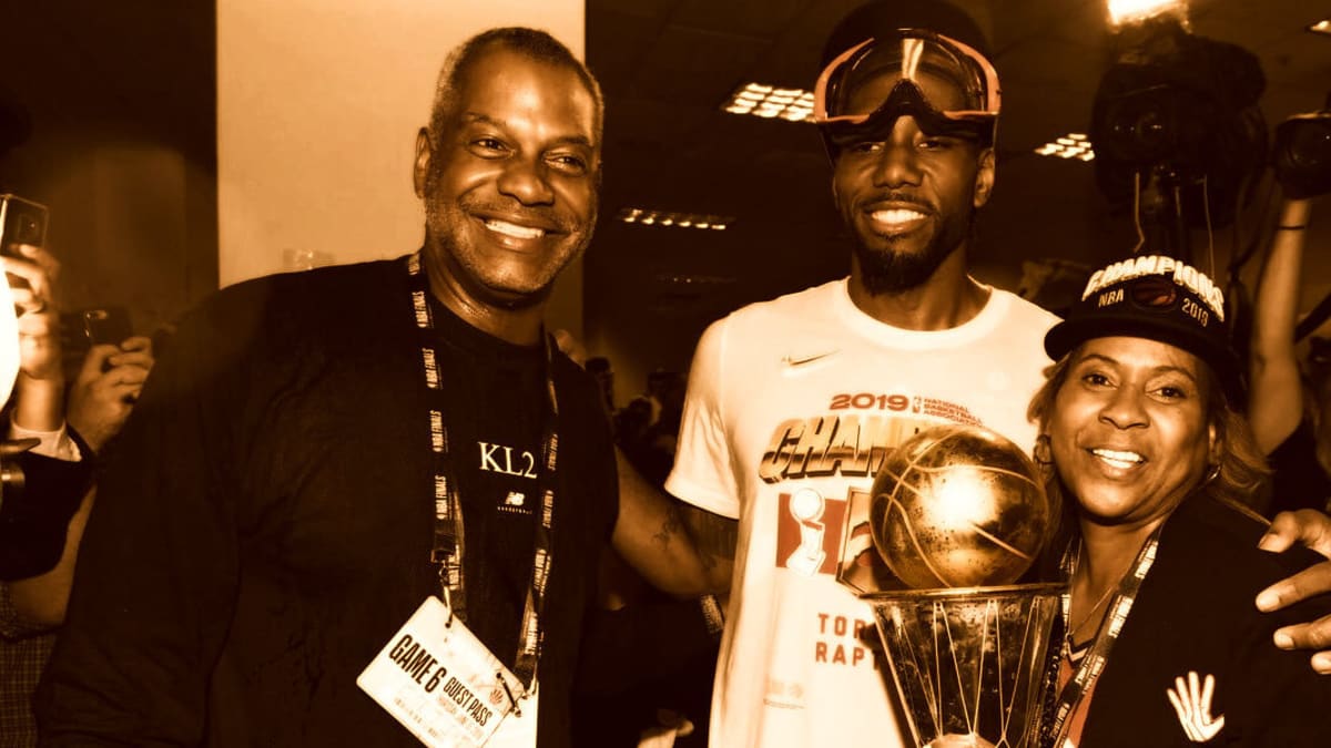 Who is kawhi leonard's uncle dennis sales