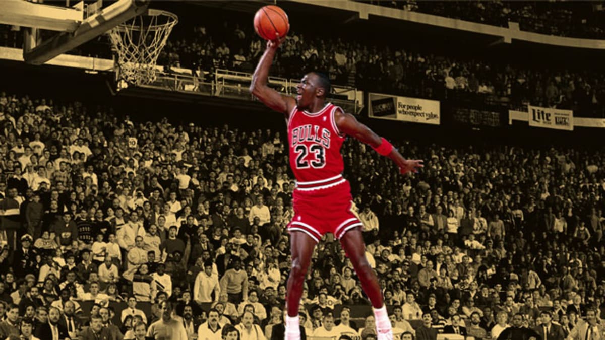 Michael jordan sales dunk