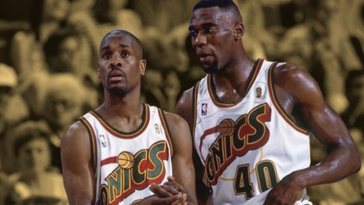 Shawn kemp hot sale supersonics jersey