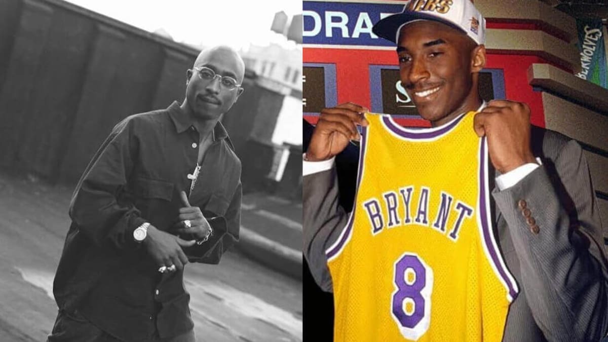 Tupac shop lakers jersey