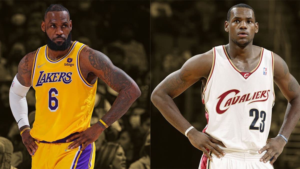 Lebron james first season hotsell
