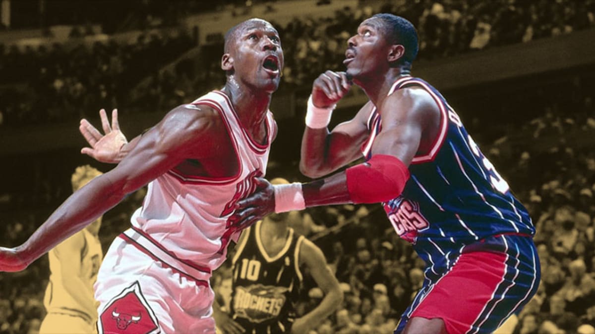 Hakeem olajuwon michael jordan online