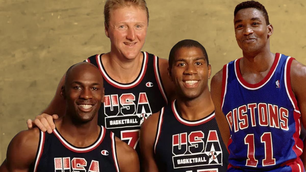 Isiah thomas michael jordan on sale