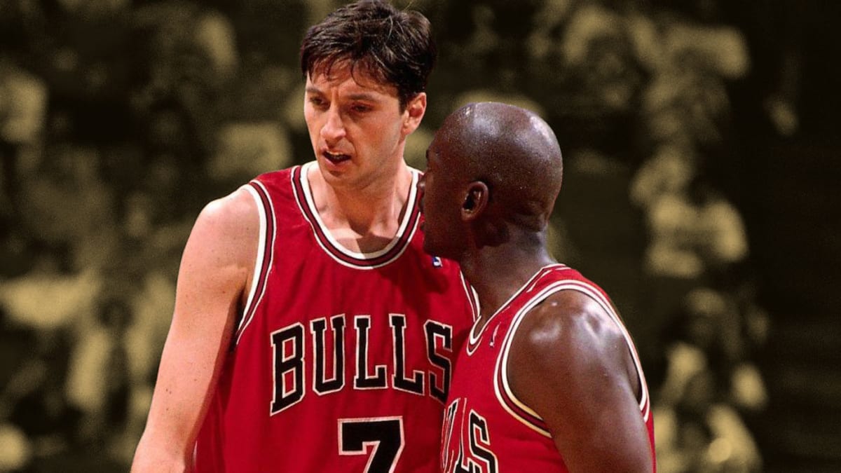 Toni kukoc discount michael jordan