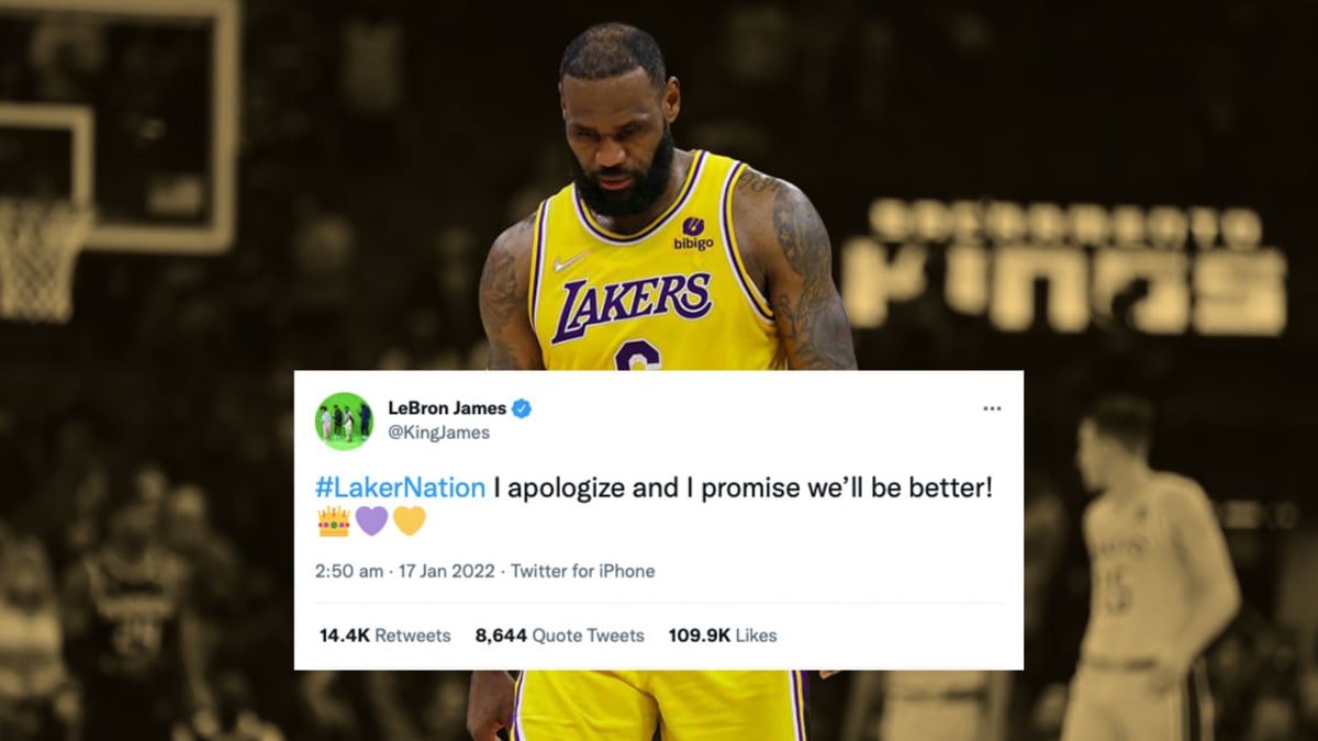 LeBron James promise tweet to Laker Nation is not aging well