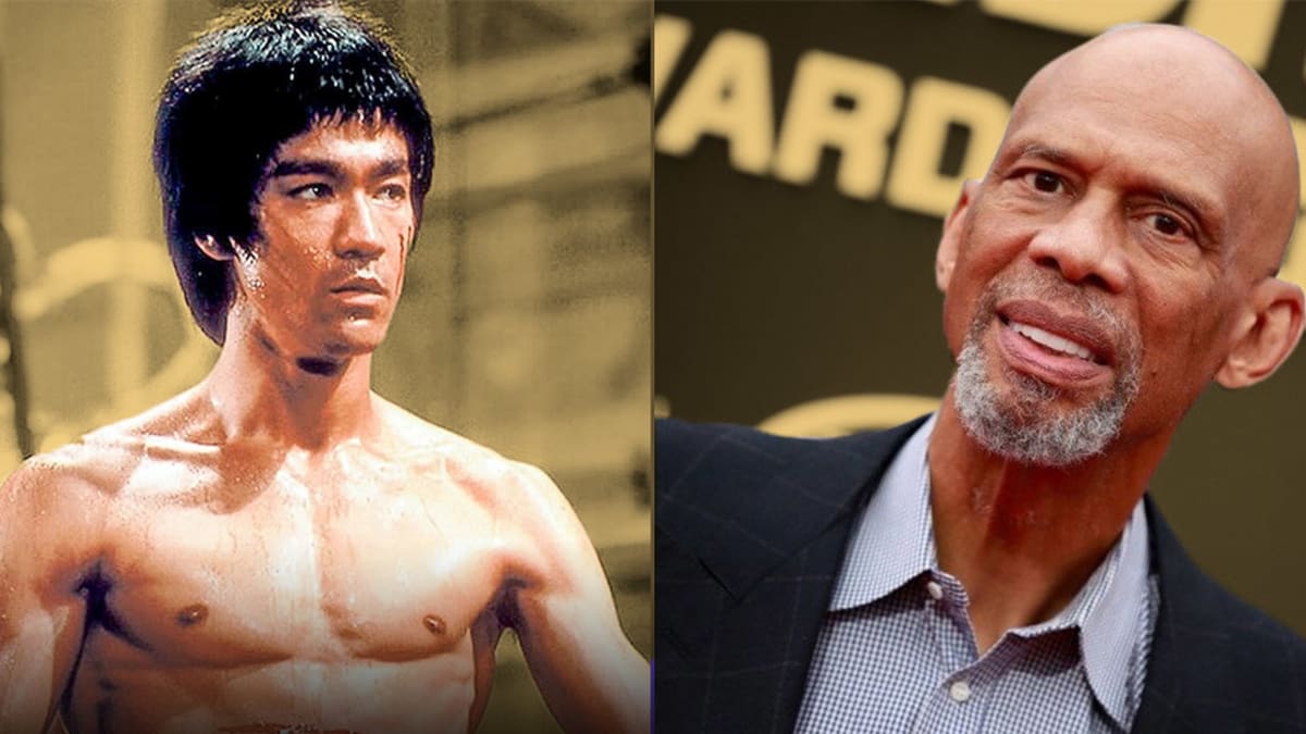 Kareem Abdul Jabbar recalls the first meeting with Bruce Lee The impact rocked me backward a few feet readjusted my spine Basketball Network Your daily dose of basketball