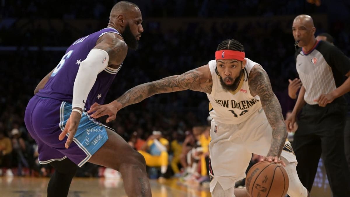 Brandon Ingram savagely yelled LeBrick after LeBron James missed