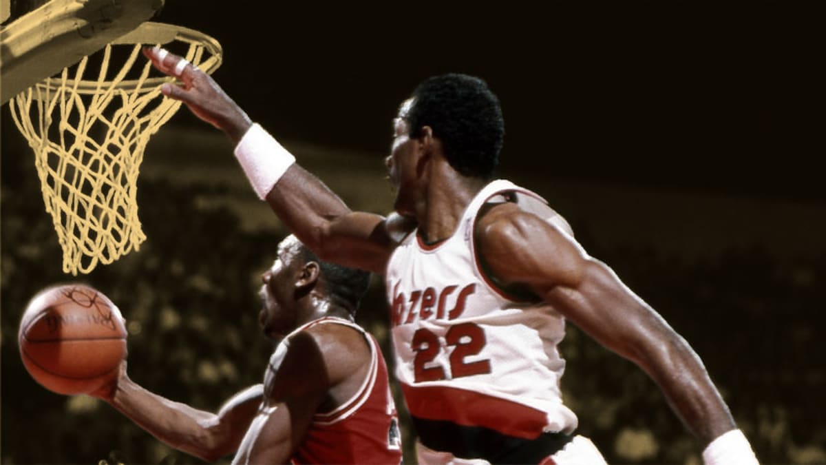 Clyde drexler clearance and michael jordan