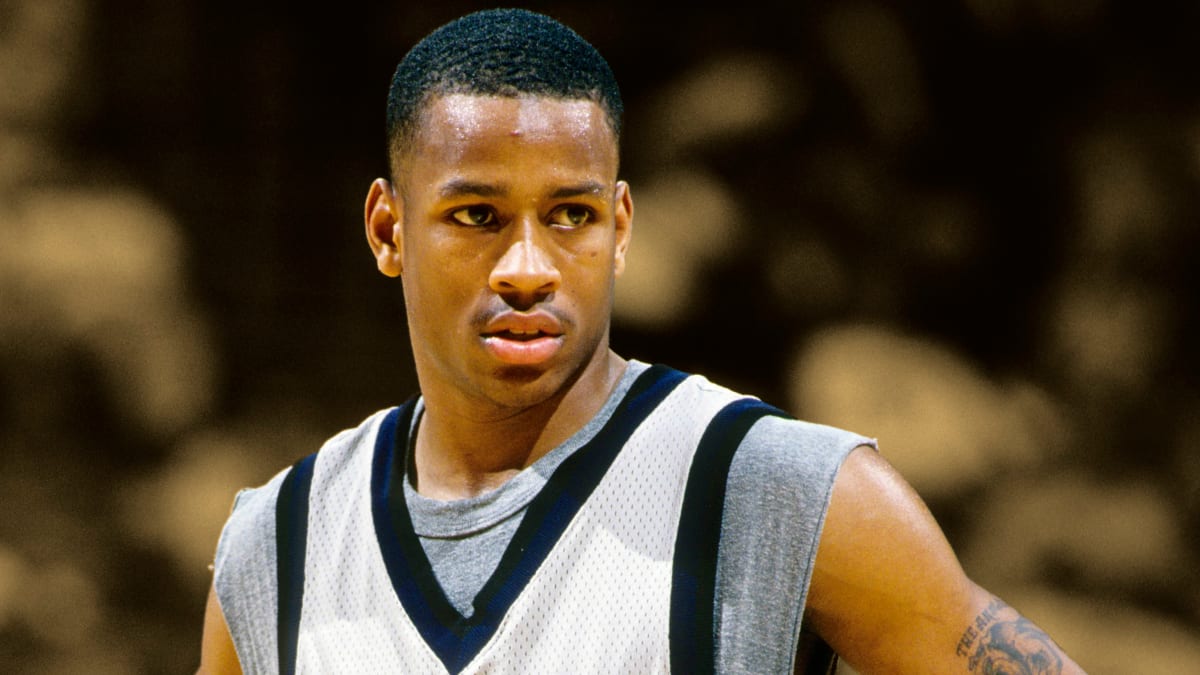 Allen Iverson once beat everyone so badly in a conditioning drill that his teammates thought he was Superman Iverson would go cruising past his teammates as they fell onto the floor