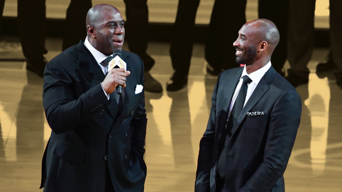 Kobe bryant and magic johnson top