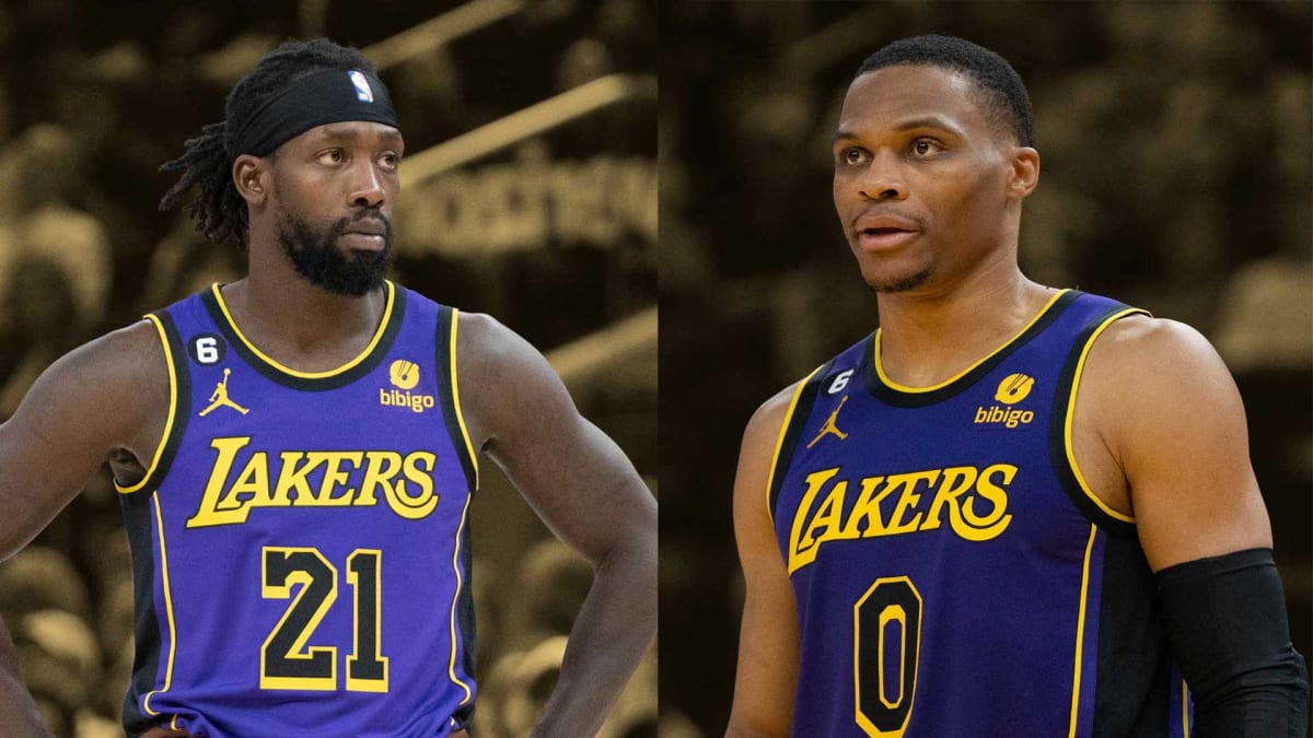 Russell Westbrook Hey Pat if Lakers win I want my ring Basketball Network Your daily dose of basketball