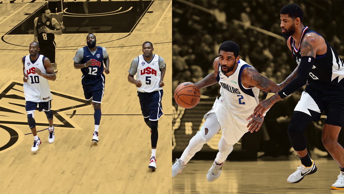 Paul george cheap kyrie irving