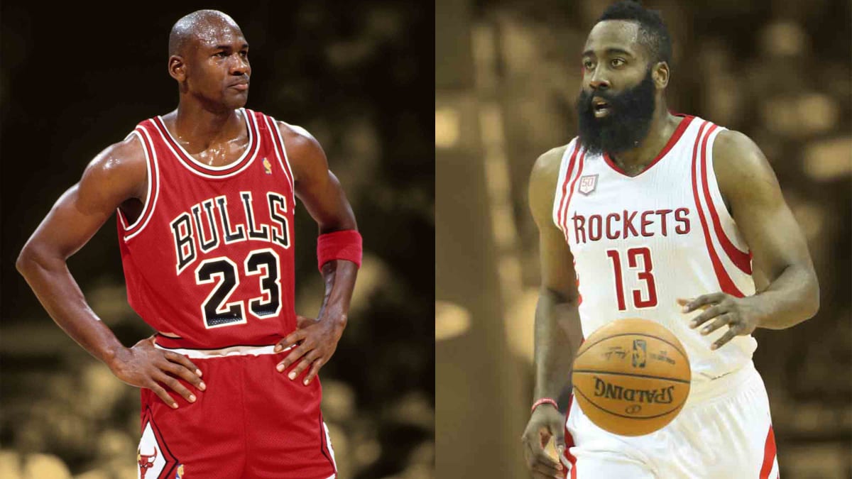Michael jordan sales james harden