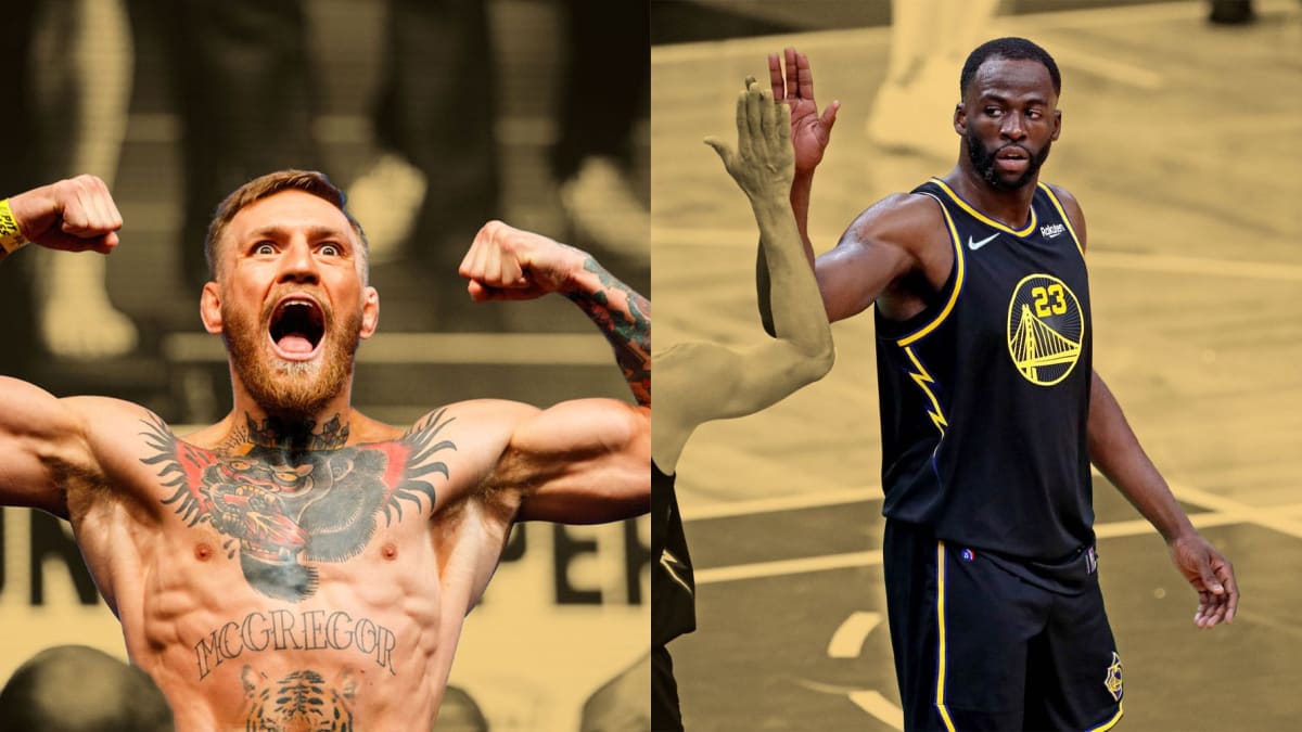 The time Conor McGregor went after Draymond Green I dribble heads off the floor. Not a ball. Basketball Network Your daily dose of basketball