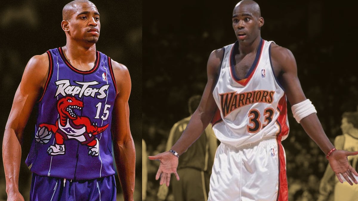 Vince carter sales warriors jersey