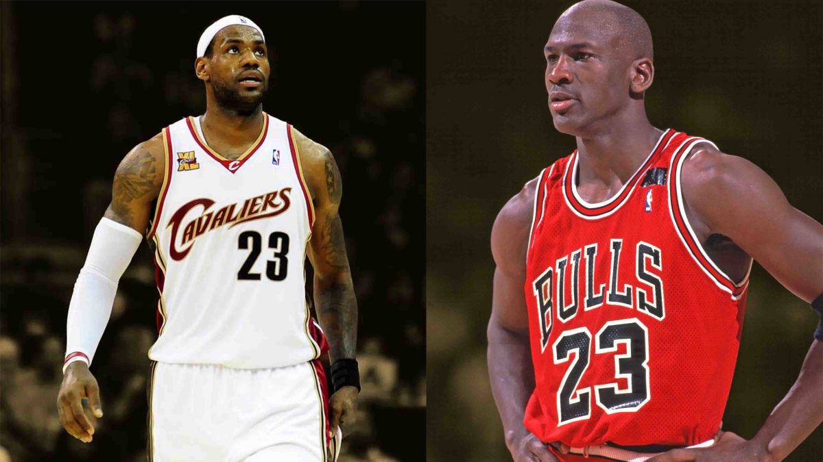 LeBron James on chasing the ghost of Michael Jordan Basketball