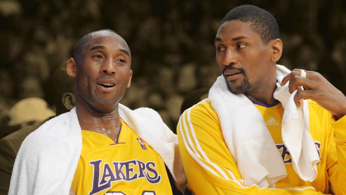 Metta Sandiford Artest on battling Kobe Bryant in 09 WCF
