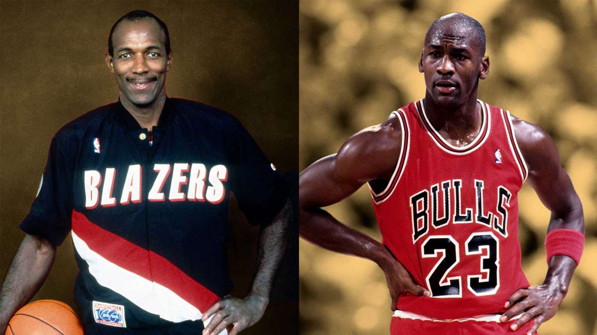 Clyde drexler michael jordan discount