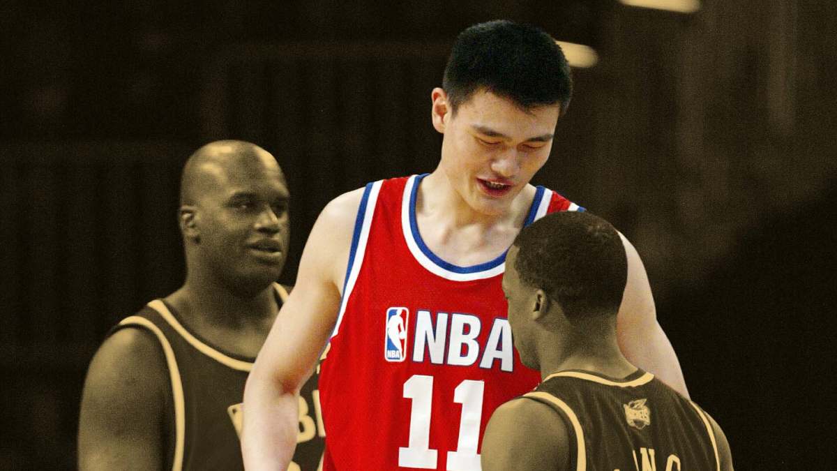 Yao ming michael jordan cheap