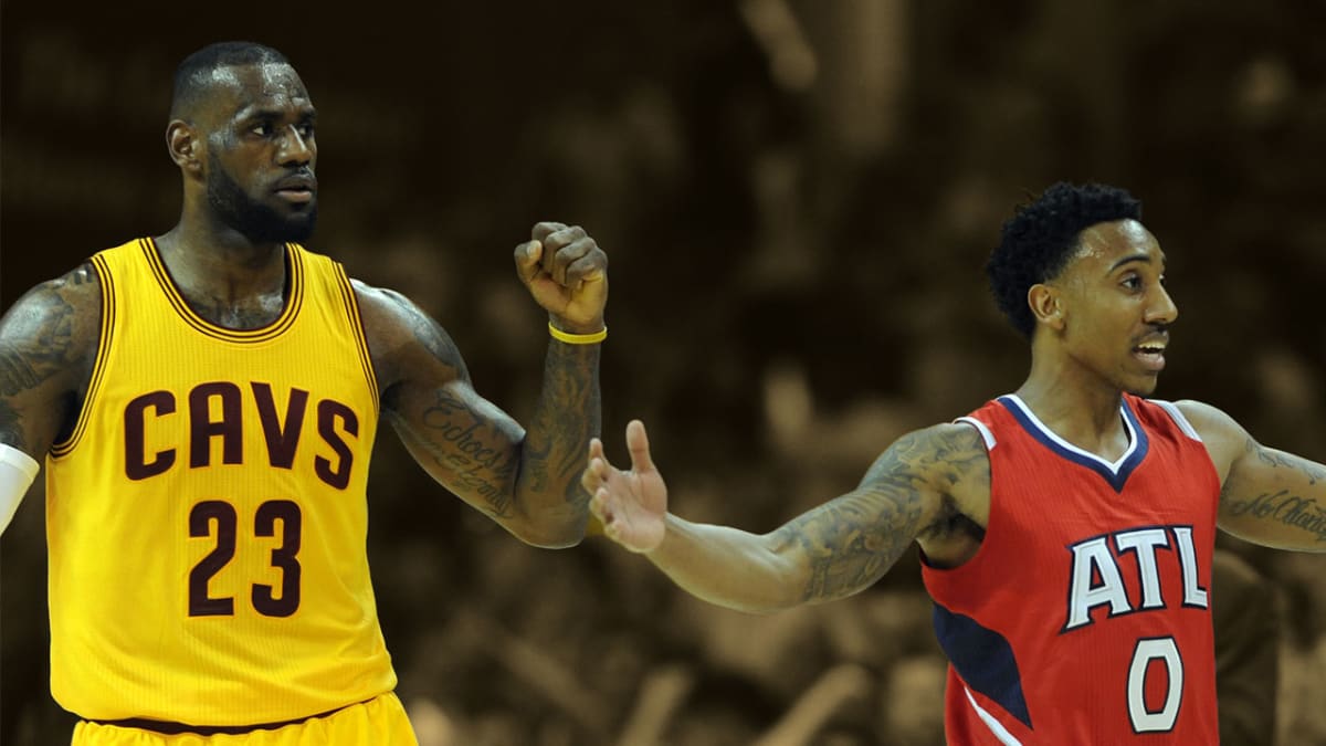 Jeff Teague reveals what LeBron James told him before sweeping the top seeded Atlanta Hawks in the 2015 NBA ECF Basketball Network Your daily dose of basketball