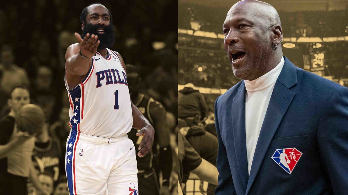 Michael jordan james harden on sale