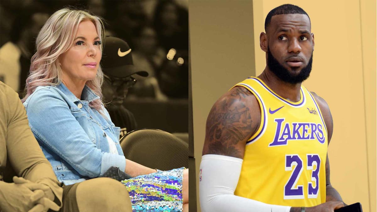 Jeanie buss and lebron james top