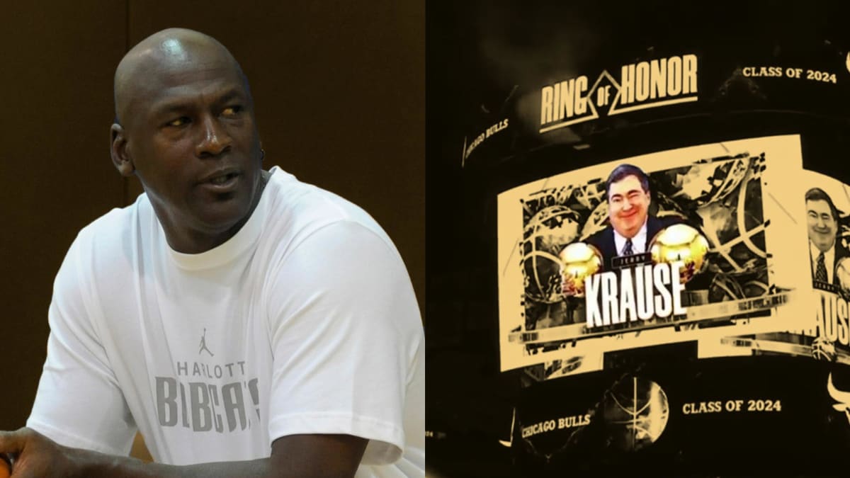 Jerry krause cheap michael jordan