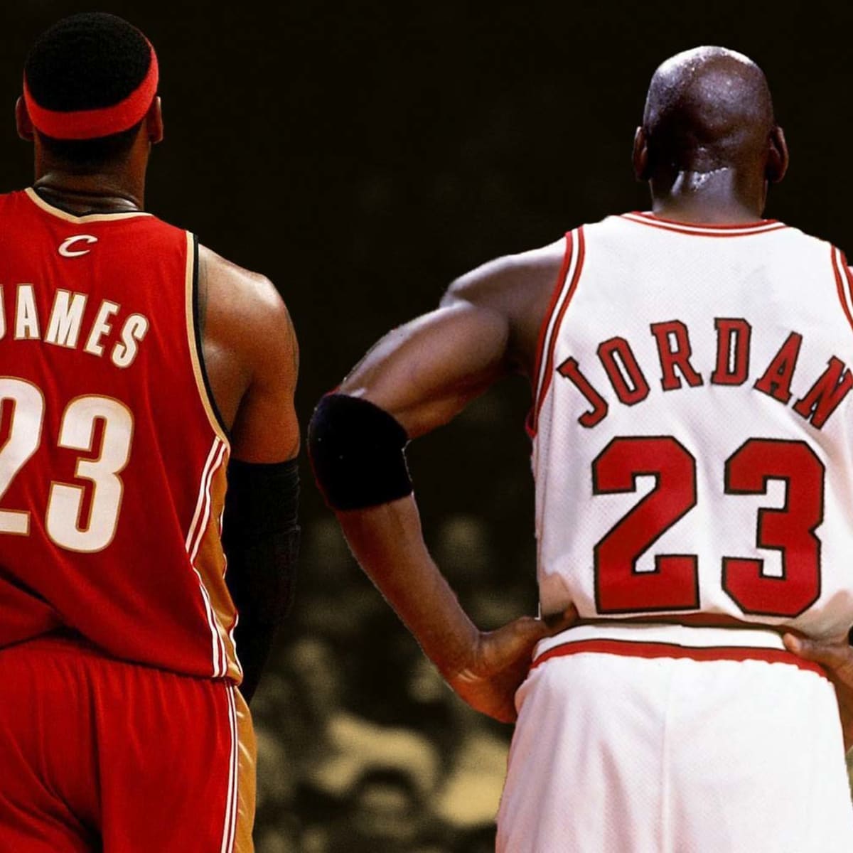 When LeBron James lobbied for the NBA to retire Michael Jordan's