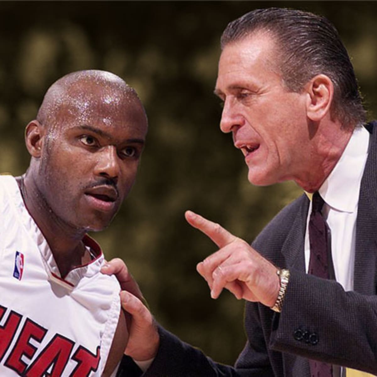 When Tim Hardaway tried to talk back to Pat Riley: 