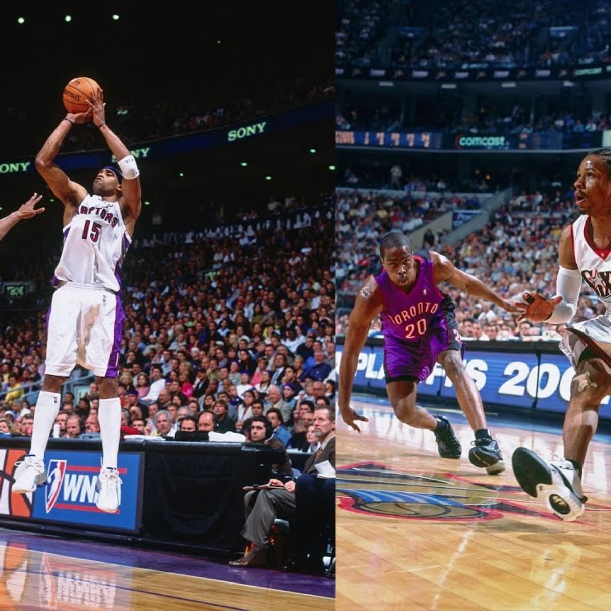 Allen Iverson Said Vince Carter Was A Top 5 Dancer In The Whole World:  Whatever The Young Kids Can Do, Vince Can Do It. - Fadeaway World