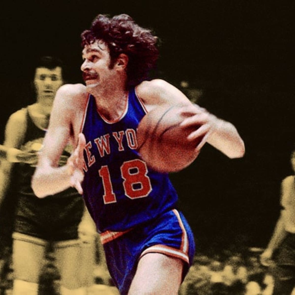 Super 70s Sports on X: Phil Jackson looks like the middle school