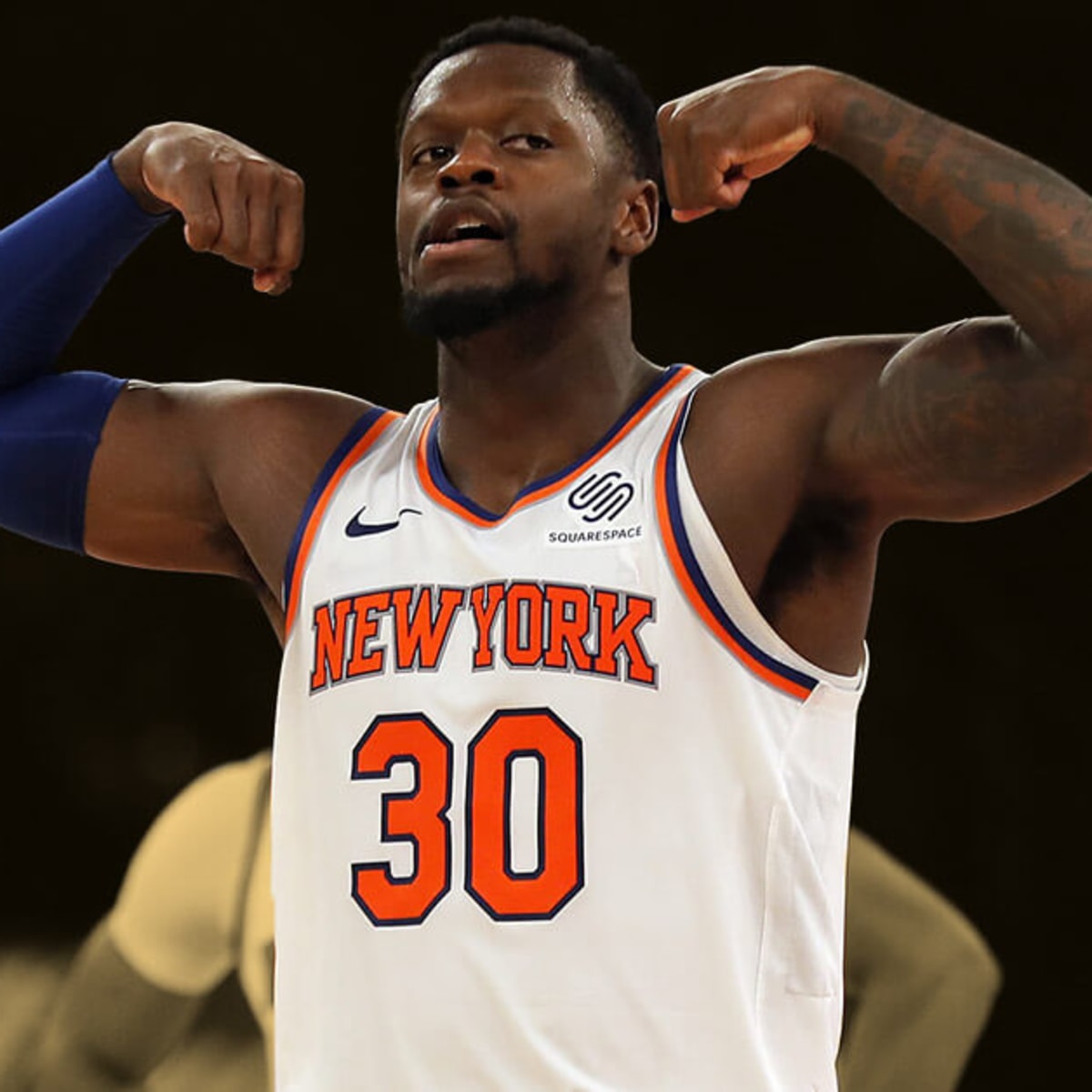 Safe to say that Knicks fans were unhappy with Julius Randle after