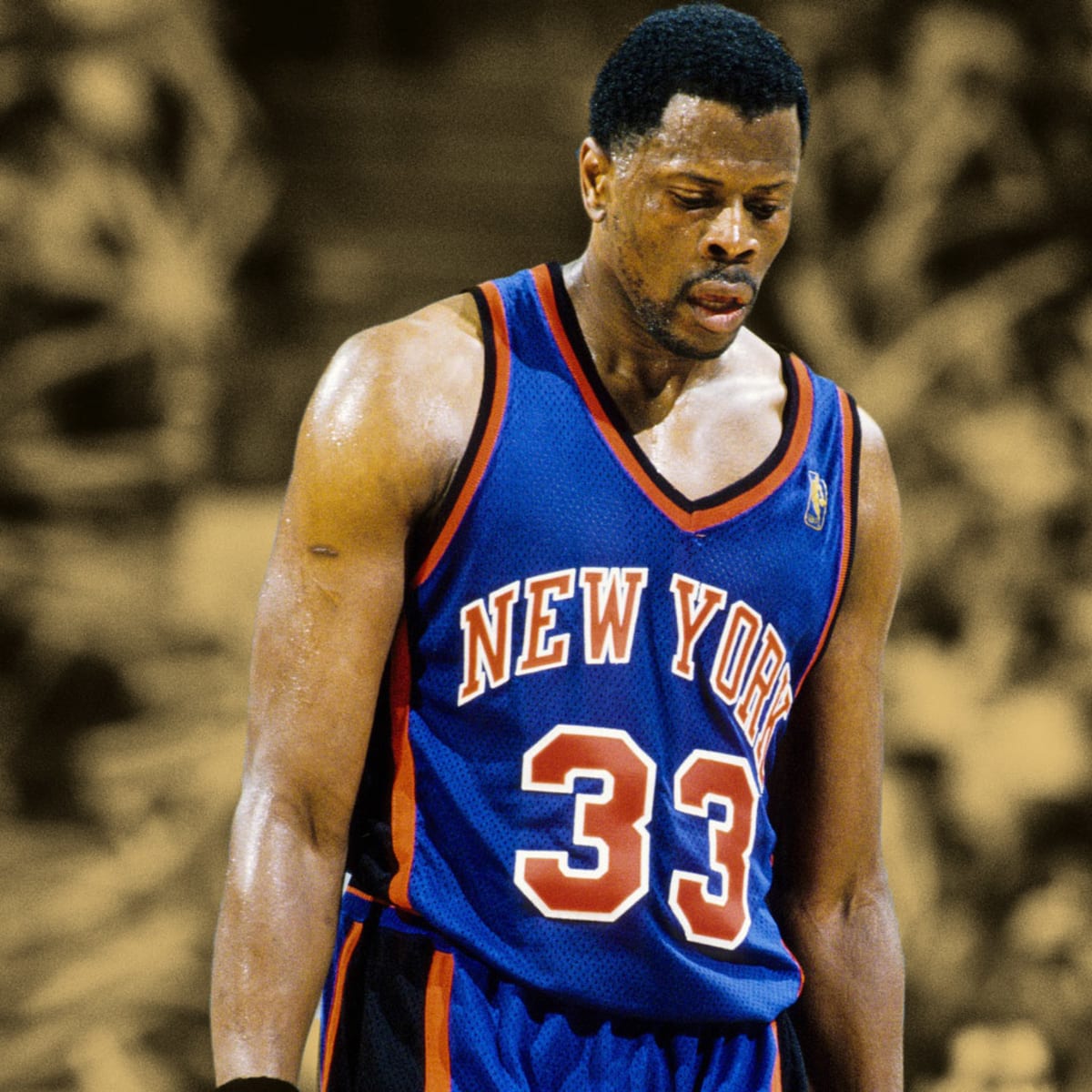 New York Knicks Vintage 90s Patrick Ewing Champion Basketball 