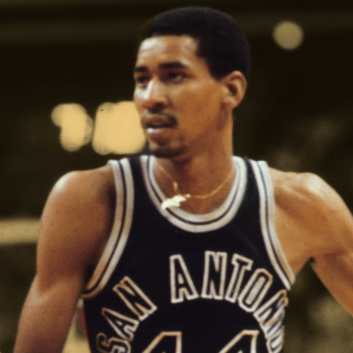 george gervin layup