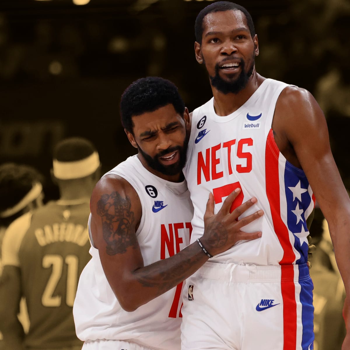 Kevin Durant & Kyrie Irving Brooklyn Nets Jerseys (2019)