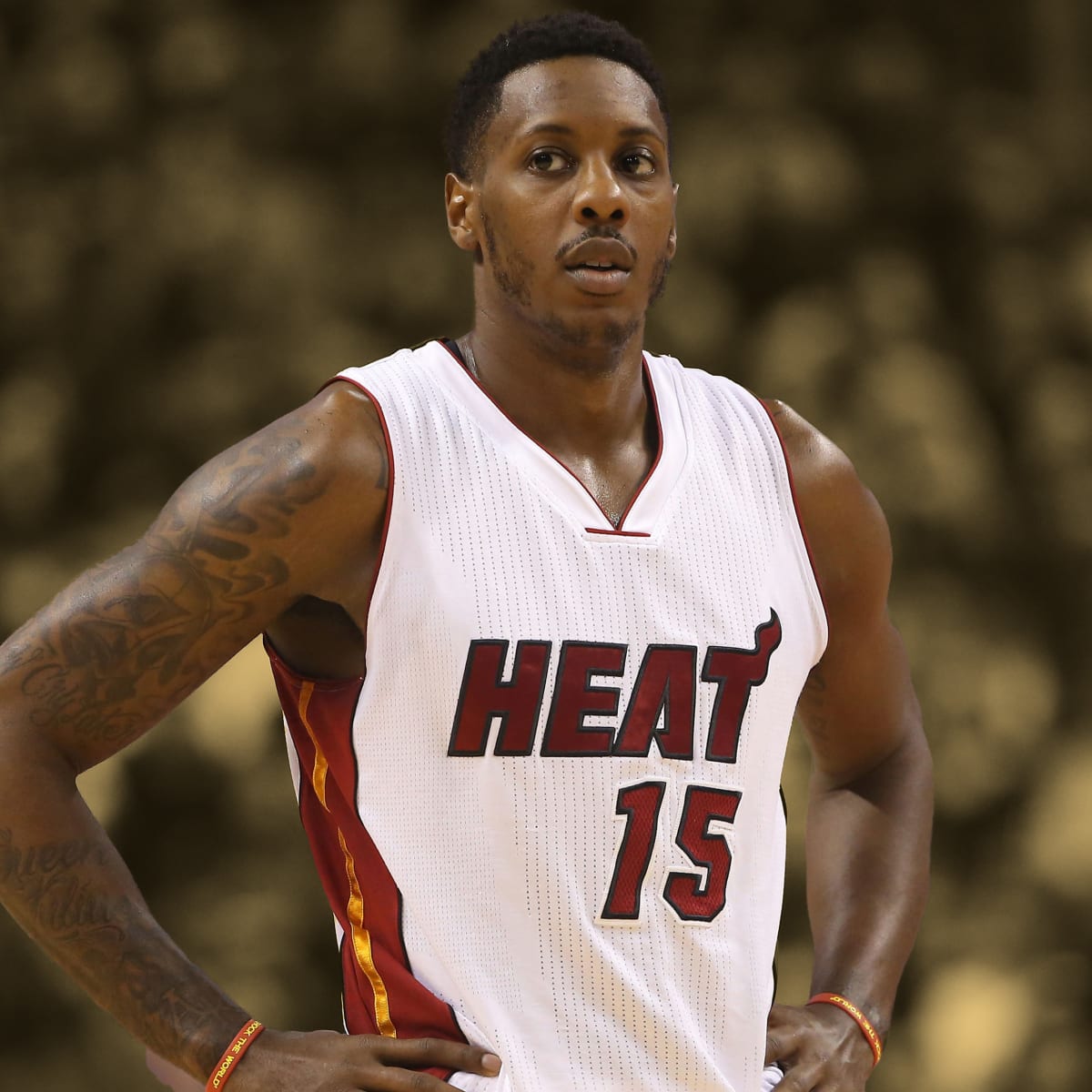 mario chalmers heat jersey 6