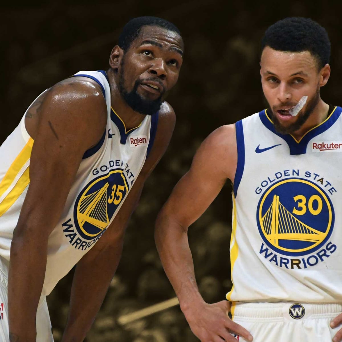 Durant ends up on team LeBron, Steph Curry lands Green, Thompson