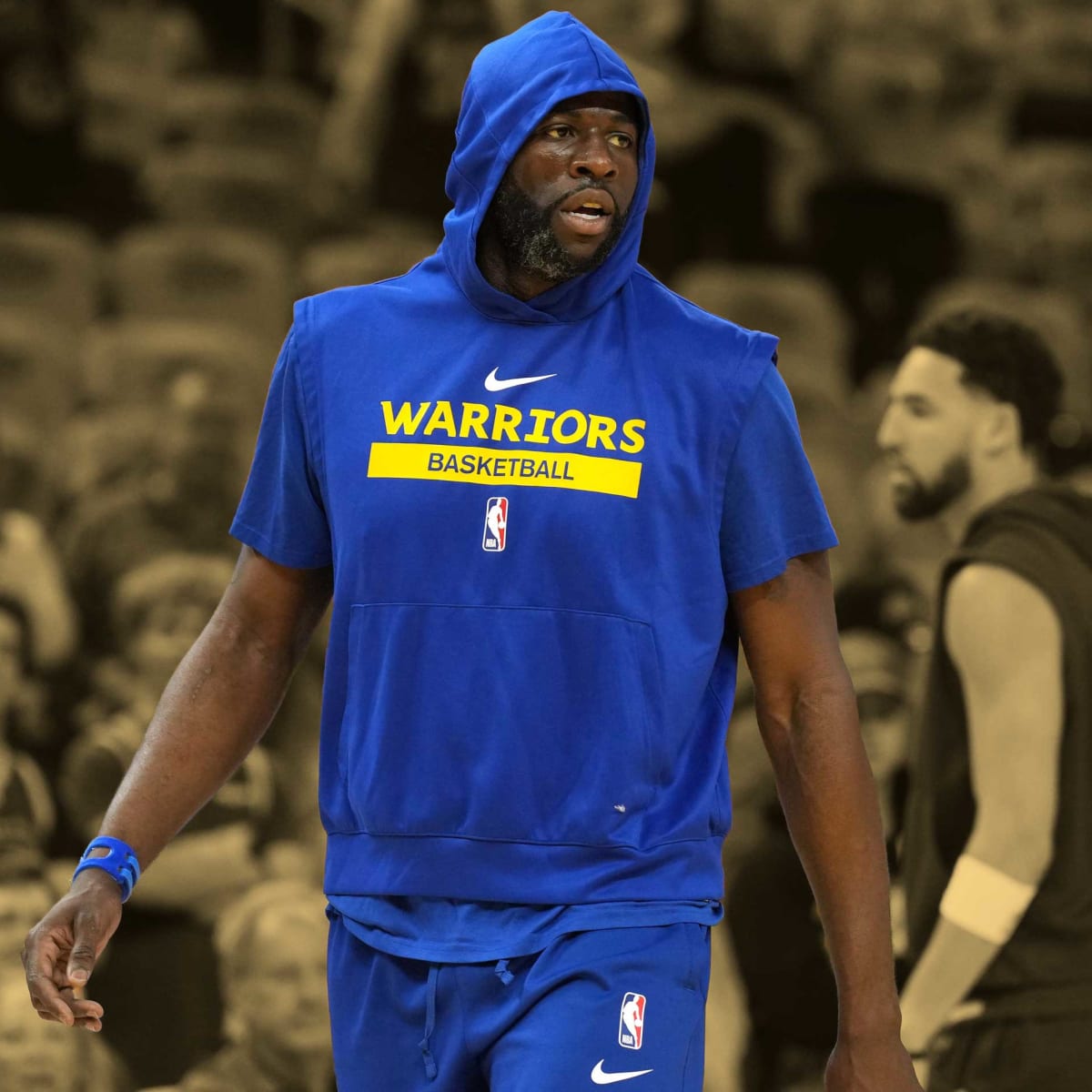 warriors warmup hoodie