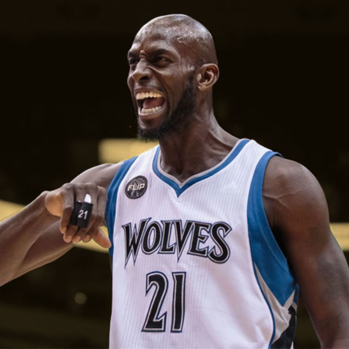 2T Kevin Garnett timberwolves original jersey