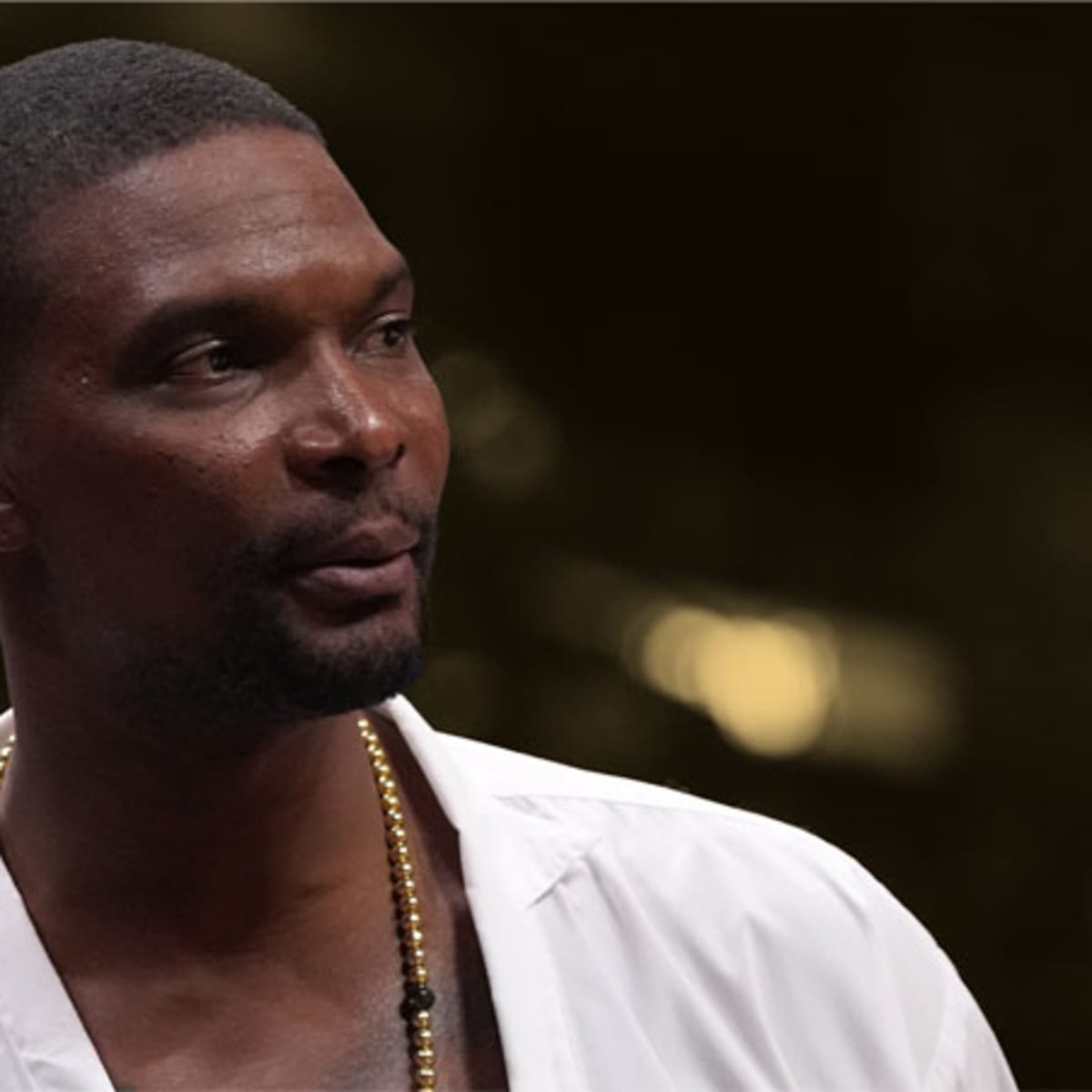 While Chris Bosh still wants an NBA gig, he's trying a new sport