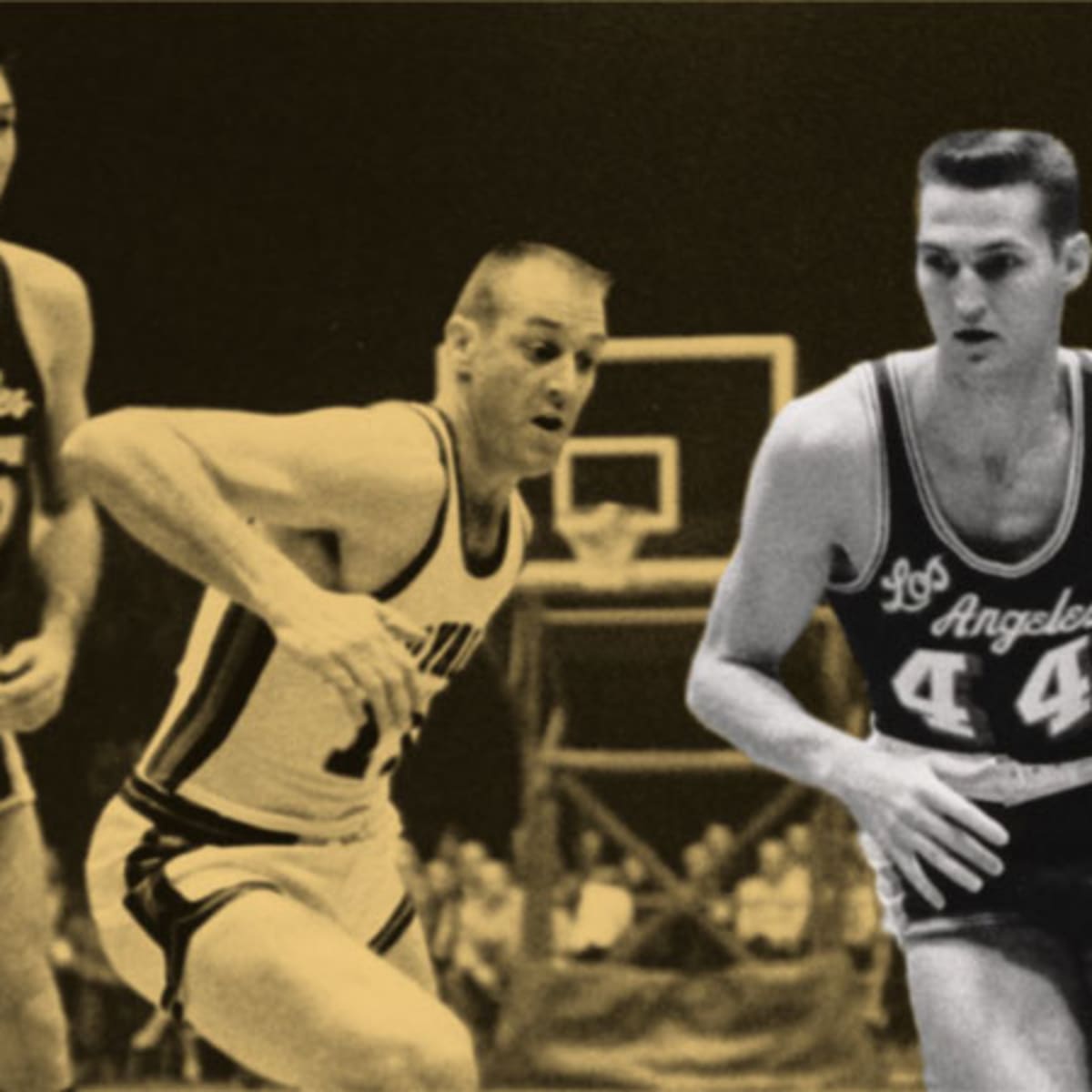 NBA Finals night Jerry West went for 53, the Logo was born - Los Angeles  Times