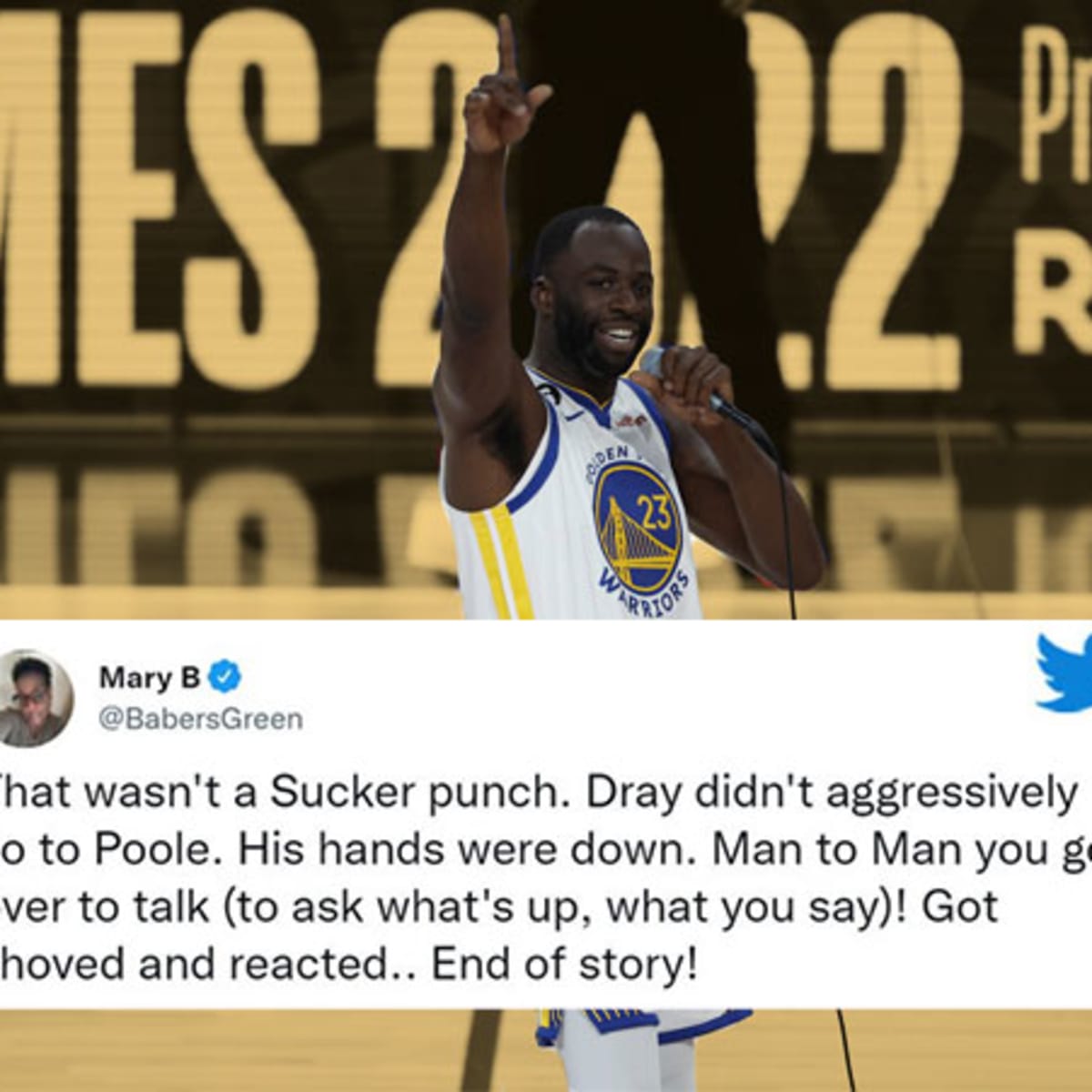 Draymond Green's mom deactivates Twitter after defending her son's actions  — “That wasn't a sucker punch” - Basketball Network - Your daily dose of  basketball