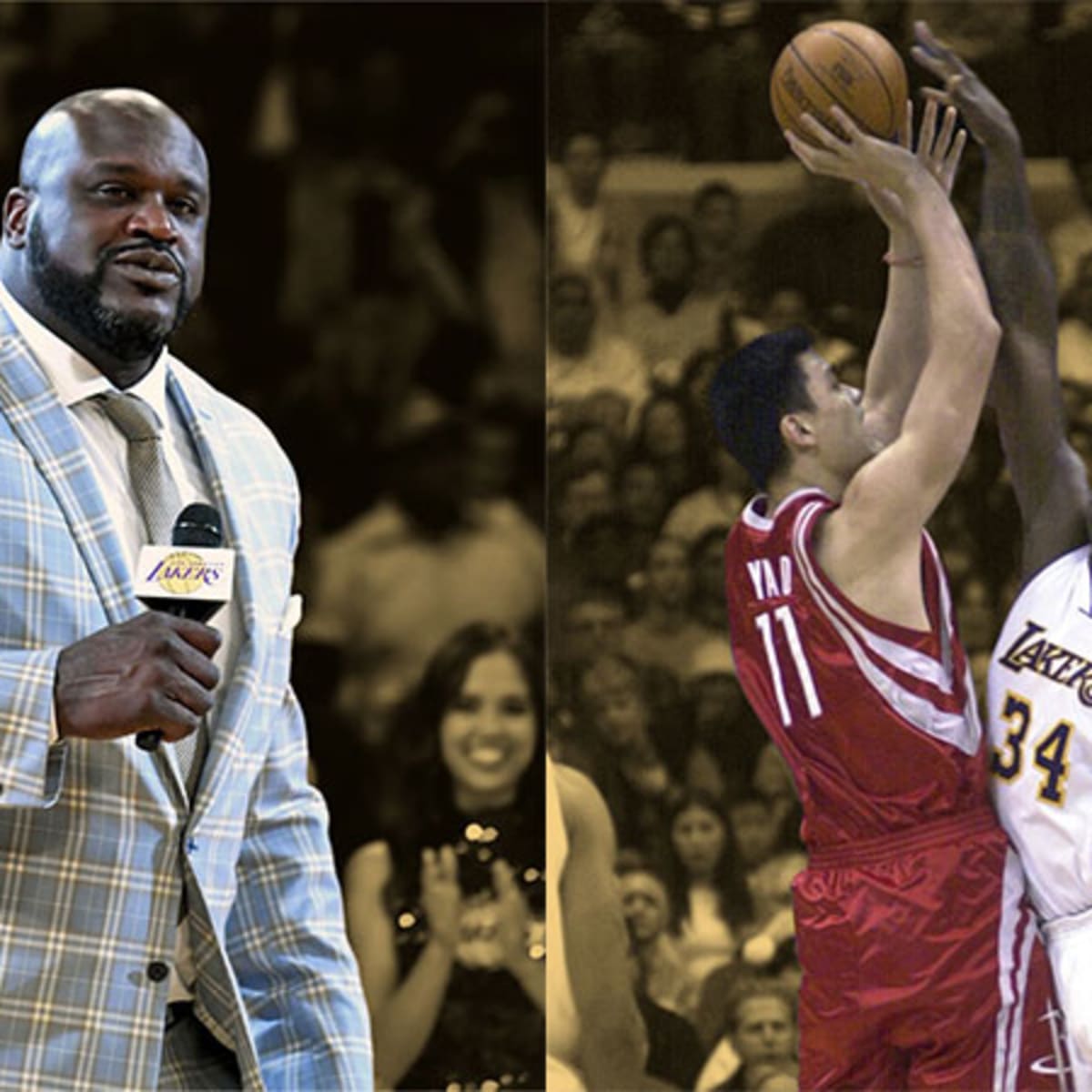 Shaquille O'Neal Once Said Yao Ming Could Have Been A Top-5 Center Under  One Condition - Basketball Network - Your Daily Dose Of Basketball