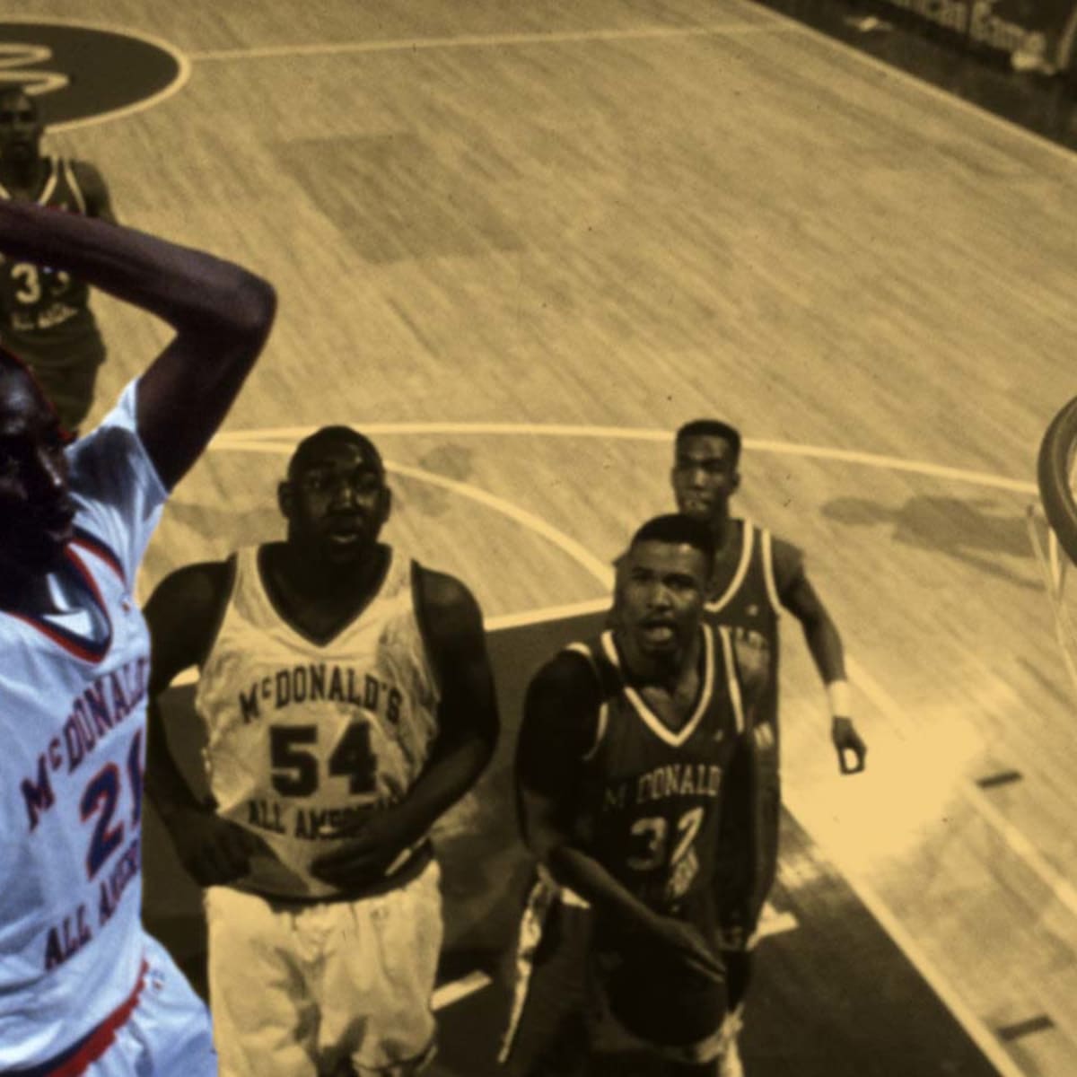 95 McDonald s All American game was one of the most star studded